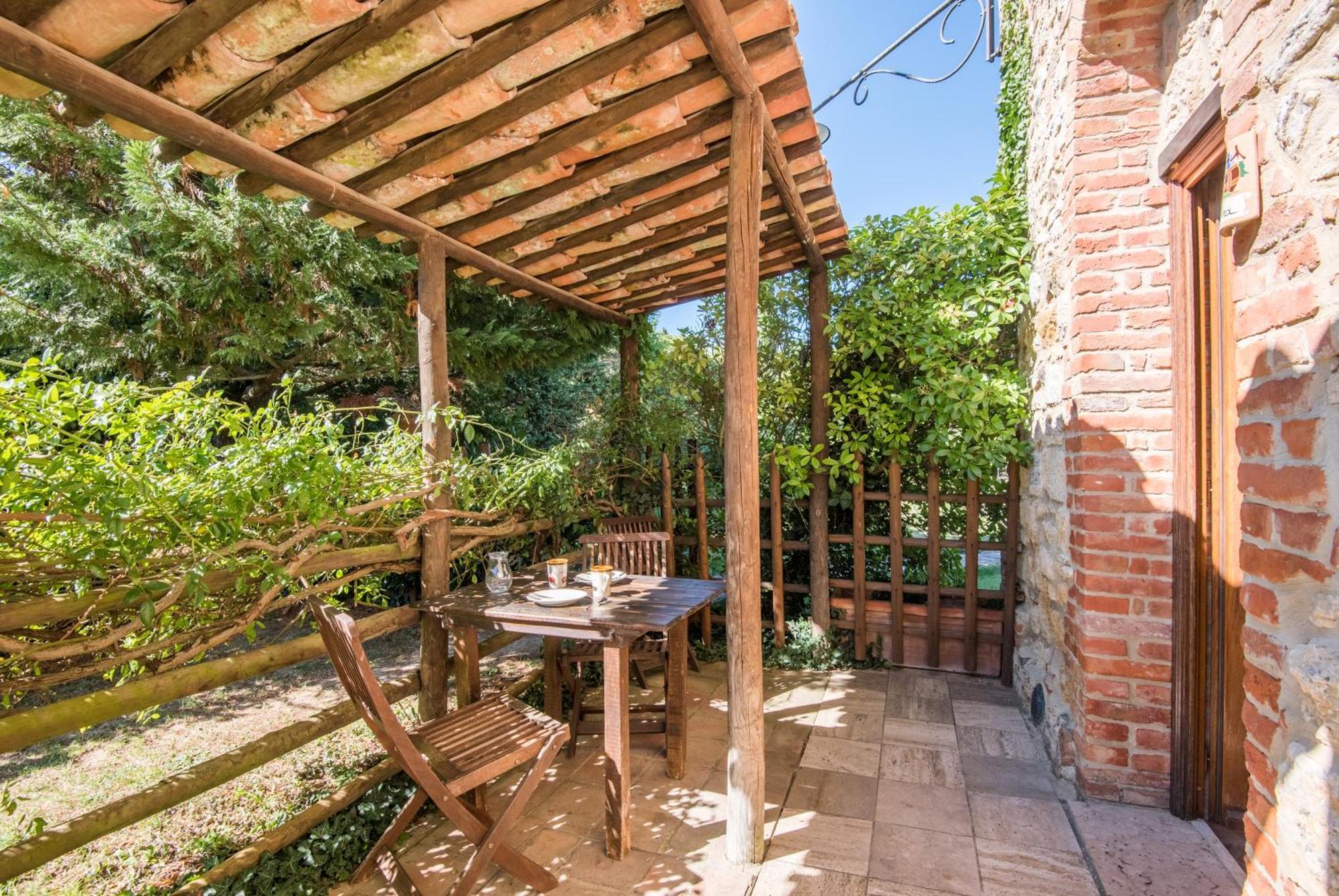 Appartamento La Cantina Rapolano Terme Bagian luar foto