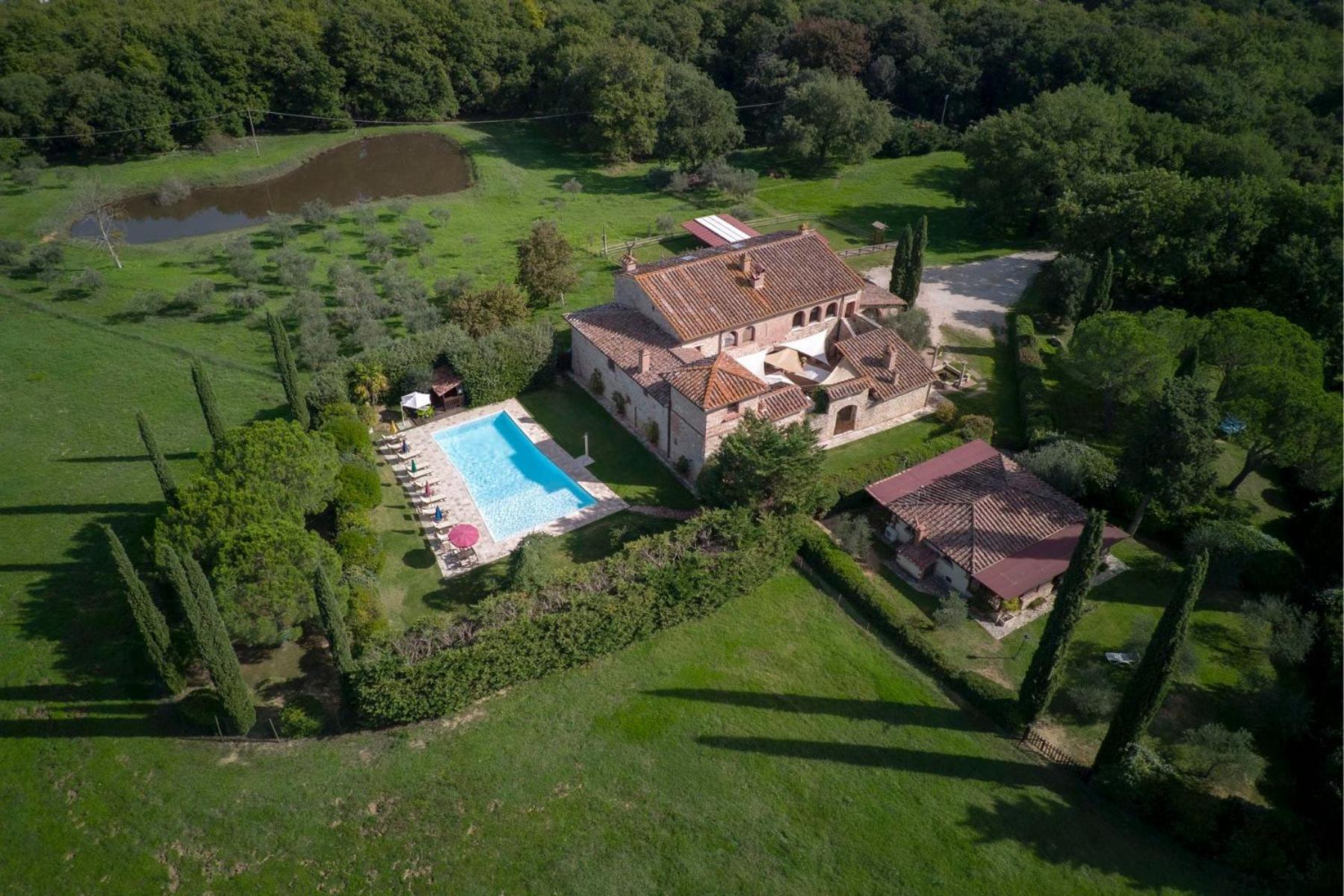 Appartamento La Cantina Rapolano Terme Bagian luar foto
