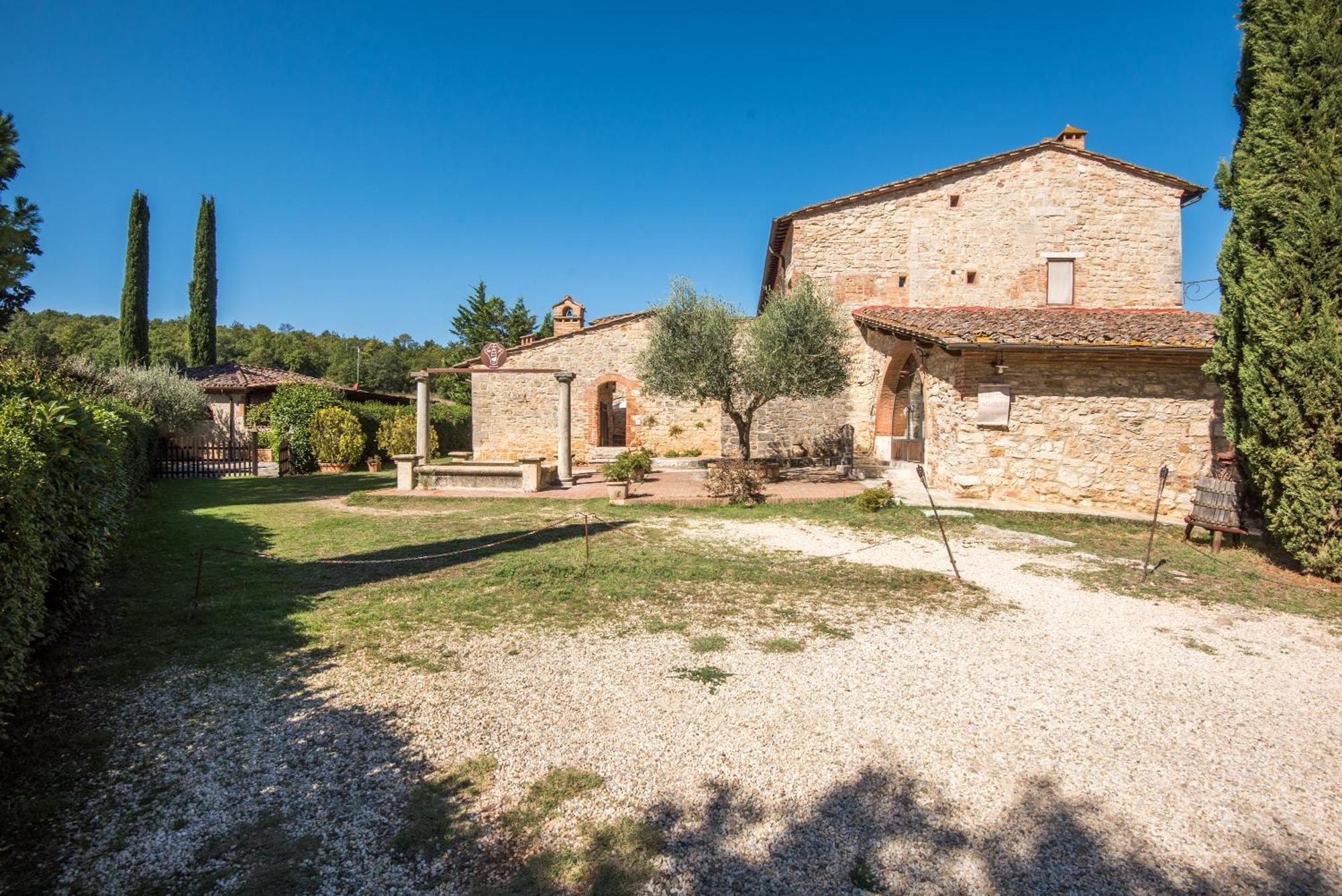Appartamento La Cantina Rapolano Terme Bagian luar foto