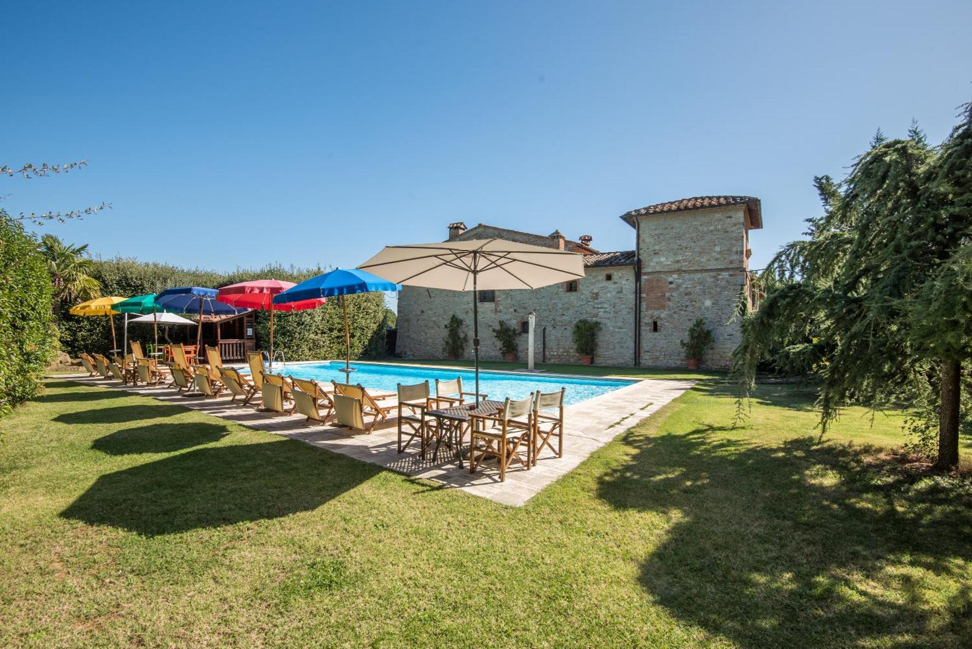 Appartamento La Cantina Rapolano Terme Bagian luar foto