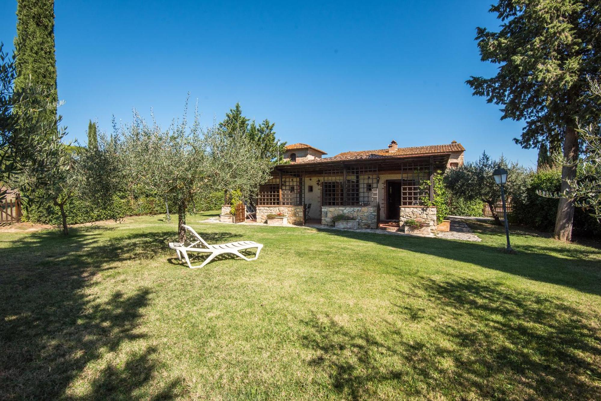 Appartamento La Cantina Rapolano Terme Bagian luar foto
