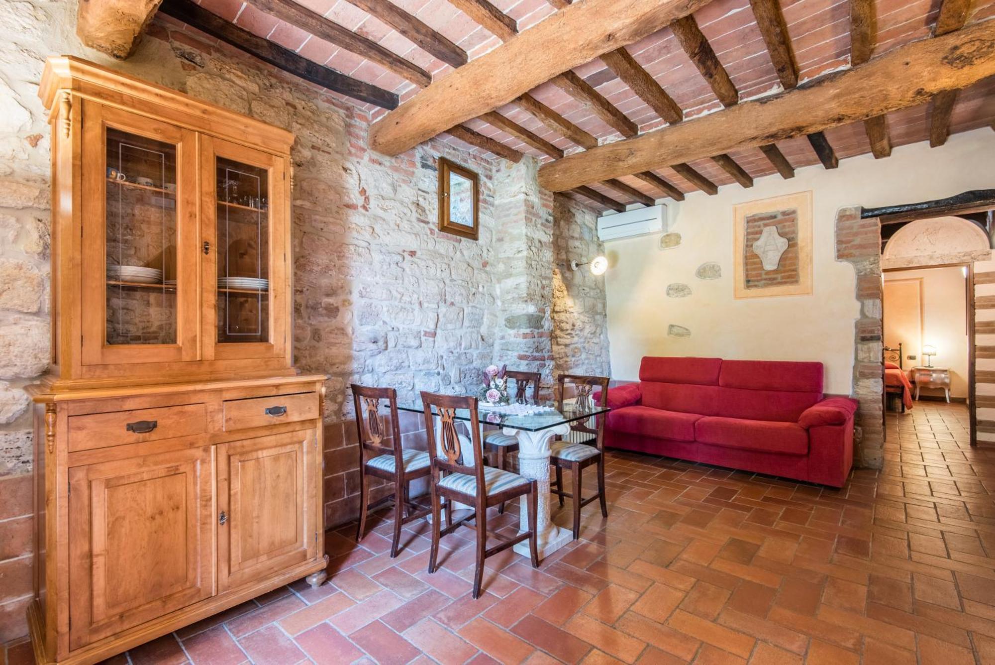 Appartamento La Cantina Rapolano Terme Bagian luar foto