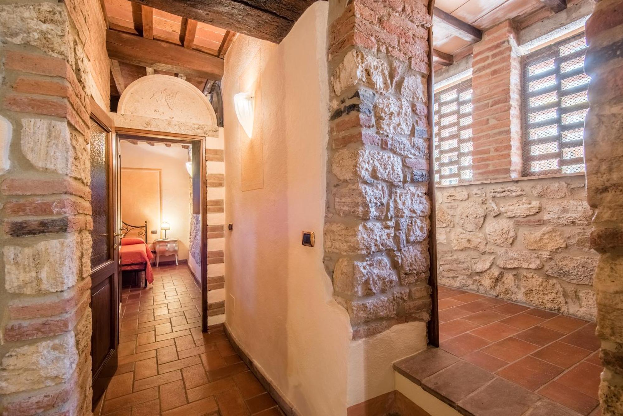 Appartamento La Cantina Rapolano Terme Bagian luar foto