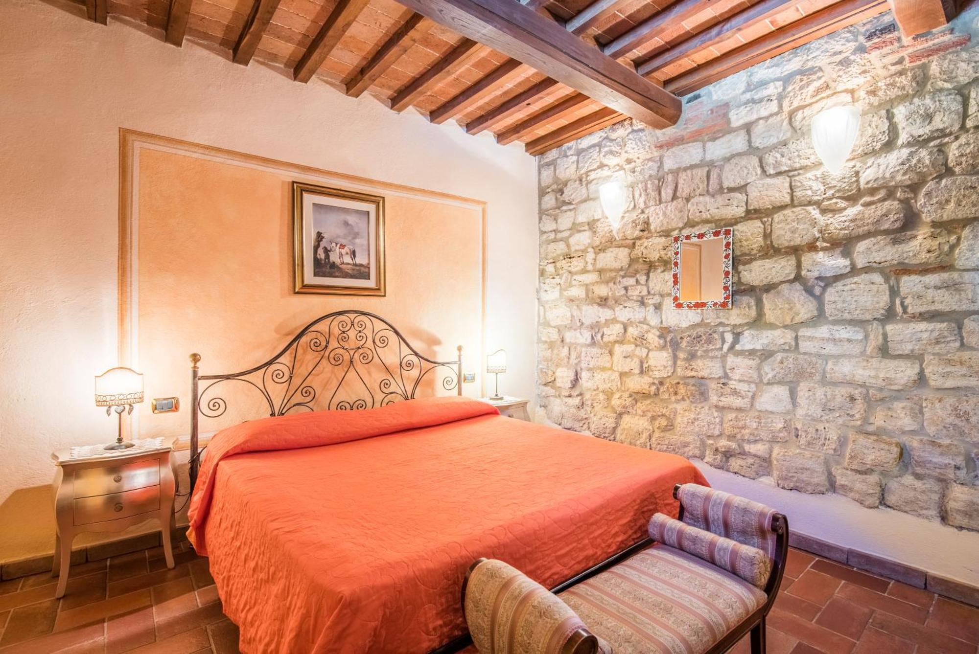 Appartamento La Cantina Rapolano Terme Bagian luar foto